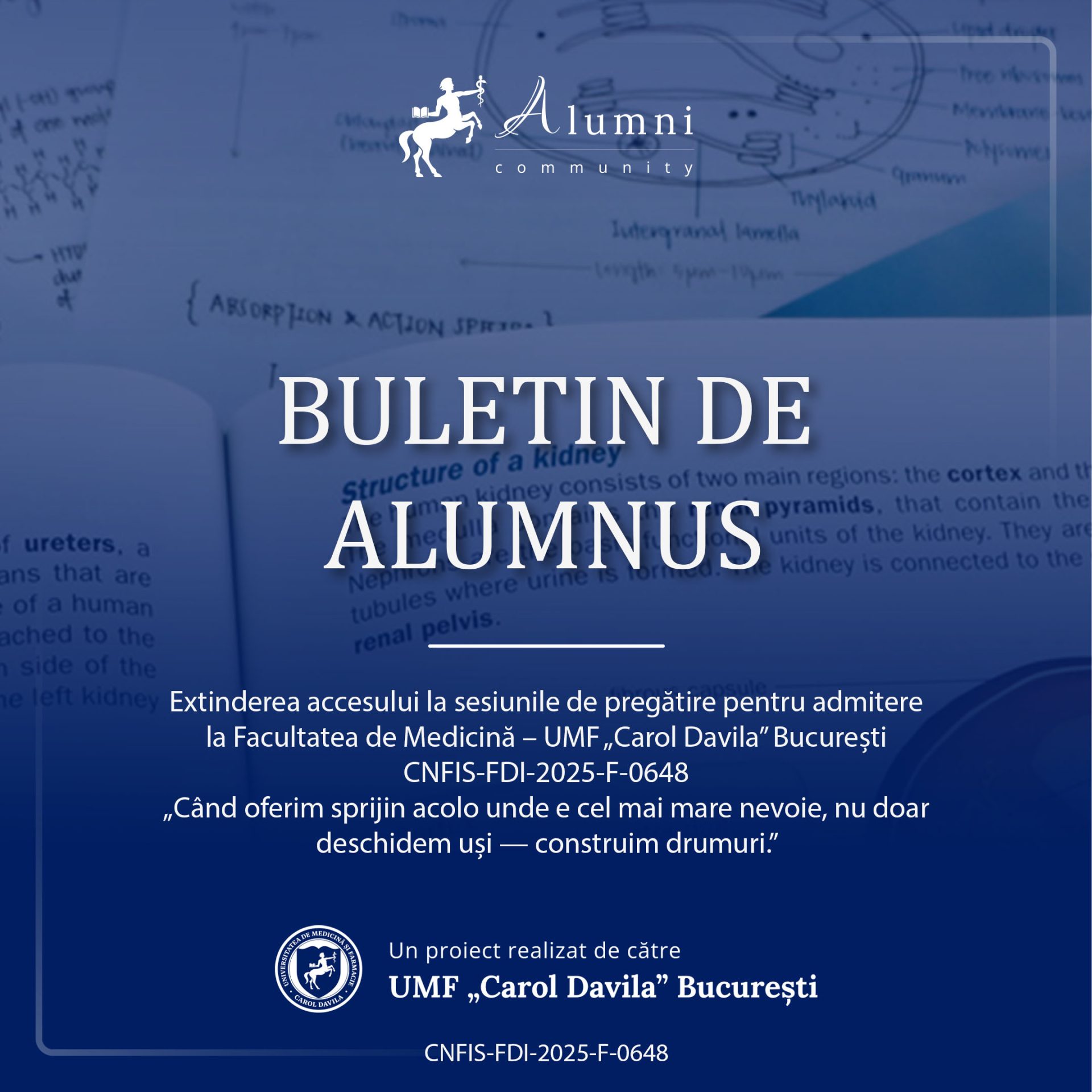 Buletin de Alumnus (Aprilie) – 2025