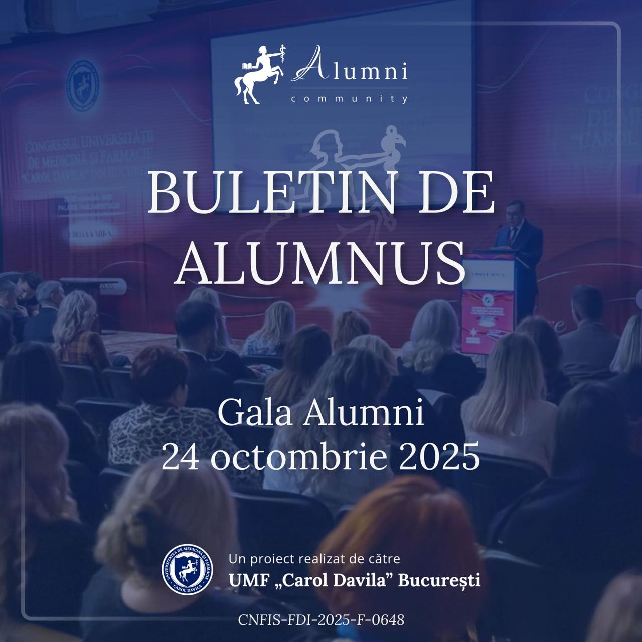 Buletin de Alumnus (Octombrie) – 2025