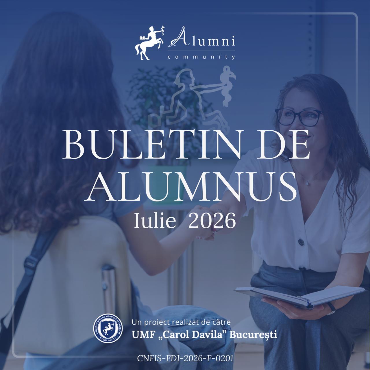 Buletin de Alumnus (Iulie) – 2026
