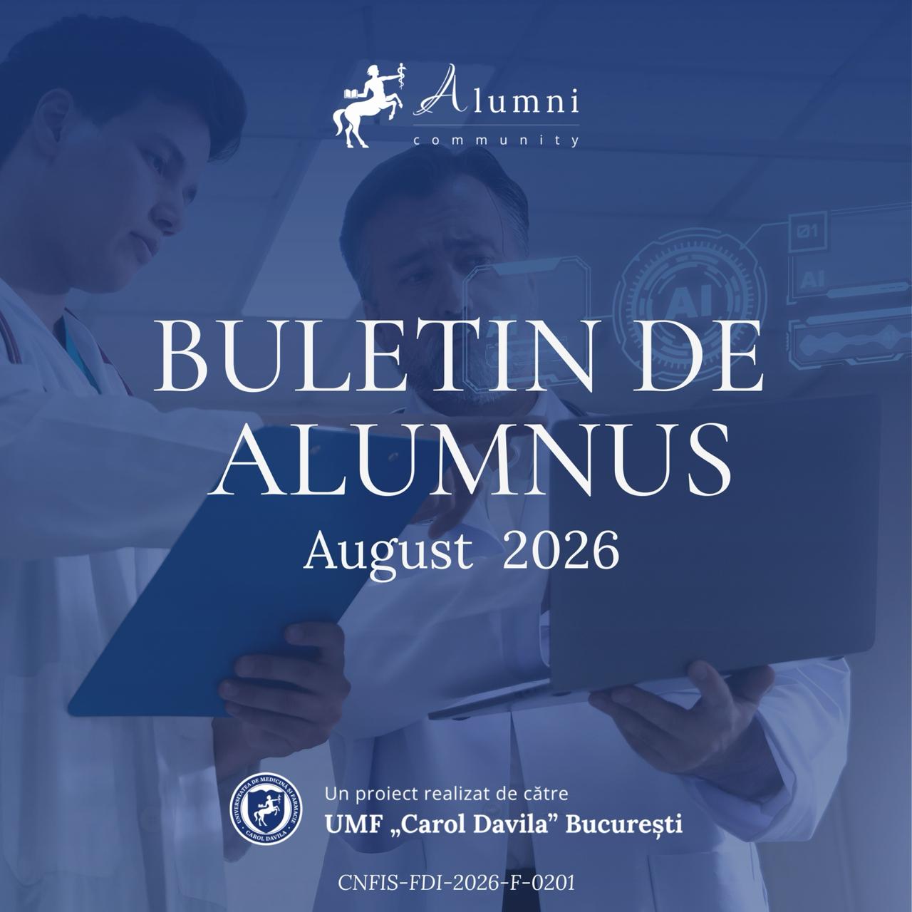 Buletin de Alumnus (August) – 2026